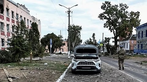 റഷ്യക്കെതിരെ ഏറ്റവും വലിയ ഡ്രോൺ ആക്രമണവുമായി യുക്രെയ്ൻ; ആളപായമില്ലെന്ന് റിപ്പോർട്ട്