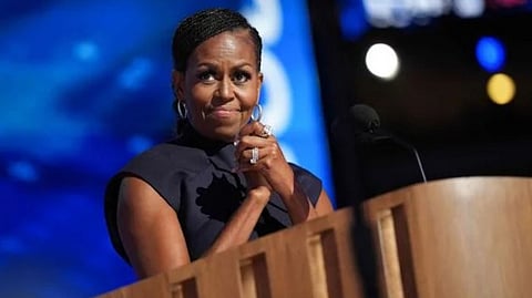 വൃത്തികെട്ട, സ്ത്രീ വിരുദ്ധ വംശീയ നുണകൾ; ട്രംപിനെതിരെ ആഞ്ഞടിച്ച് മിഷേൽ ഒബാമ