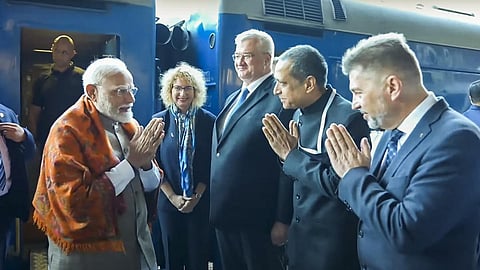 മോദി യുക്രെയ്നിൽ;
ഇന്ത്യൻ പ്രധാനമന്ത്രിയുടെ സന്ദർശനം 30 വർഷങ്ങൾക്ക് ശേഷം