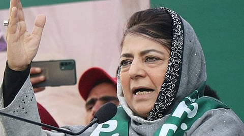 ജമ്മു കശ്മീർ നിയമസഭാ തെരഞ്ഞെടുപ്പ്: പിന്നിൽ വലിയ ലക്ഷ്യമുണ്ട്: മെഹബൂബ മുഫ്തി