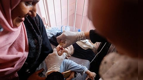 ഗാസയിൽ ഇന്ന് കൊല്ലപ്പെട്ടത് 48 പേർ; ഇസ്രയേൽ ആക്രമണം പോളിയോ വാക്സിനേഷൻ ക്യാമ്പയിൻ നടക്കാനിരിക്കെ