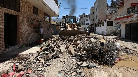 വെസ്റ്റ് ബാങ്ക് യുദ്ധക്കളമാകുന്നു; ജെനിനിലെ അഭയാർഥി ക്യാമ്പ് ആക്രമിച്ച് ഇസ്രയേല്