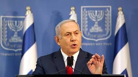 ഇസ്രയേല് പ്രധാനമന്ത്രി ബെഞ്ചമിന് നെതന്യാഹു