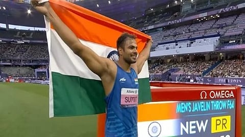 പാരിസ് പാരാലിംപിക്സ്: ഇന്ത്യയ്ക്കായി സ്വർണം നേടി സുമിത് ആൻ്റിൽ