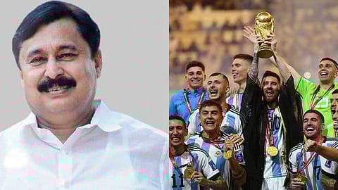 അർജന്റീന ഫുട്ബോൾ ടീമിനെ കേരളത്തിലേക്ക് ക്ഷണിക്കാൻ കായിക മന്ത്രി; നാളെ സ്പെയിനിലേക്ക് തിരിക്കും