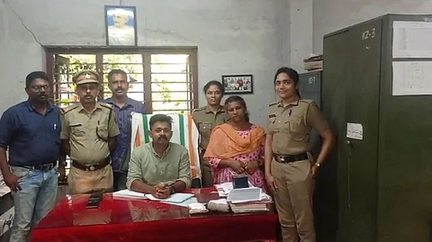 ജയിലിലുള്ള മകന് കഞ്ചാവ് നല്കാന് ശ്രമം; അമ്മ അറസ്റ്റില്