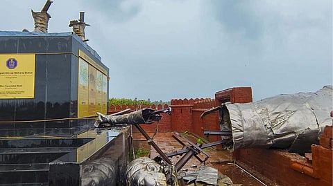 മഹാരാഷ്ട്രയില് ശിവജി പ്രതിമ തകര്ന്ന സംഭവം; ശില്പി അറസ്റ്റില്