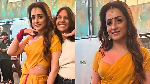 ഗോട്ടില് തകര്ത്താടി തൃഷ; ചിത്രങ്ങള് വൈറല്