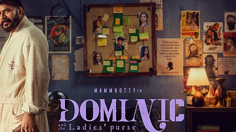 ഡിറ്റക്റ്റീവ് ആയി മമ്മൂട്ടി; 'ഡൊമിനിക് ആന്ഡ് ദി ലേഡീസ് പേഴ്സ്' ഫസ്റ്റ് ലുക്ക് എത്തി