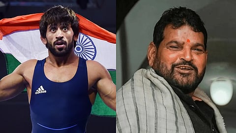 "അവർ പെൺകുട്ടികളെ പീഡിപ്പിക്കുന്നു, എന്നിട്ട് ഞങ്ങളെ രാജ്യസ്നേഹം പഠിപ്പിക്കുന്നു"; ബ്രിജ് ഭൂഷണിനെതിരെ ബജ്രംഗ് പൂനിയ