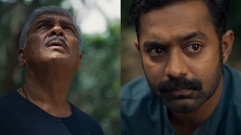 അപ്പുറത്ത് നില്ക്കുന്നത് എന്റെ അച്ഛനല്ലേ; കിഷ്കിന്ധാ കാണ്ഡം ട്രെയ്ലര്