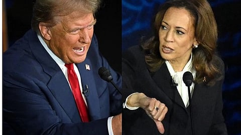 ബൈഡനെതിരെയല്ല, എനിക്കെതിരാണ് നിങ്ങൾ മത്സരിക്കുന്നത്; ട്രംപിന് ഓർമപ്പെടുത്തി കമല