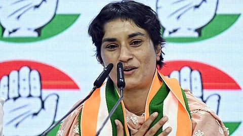 ഹരിയാന തെരഞ്ഞെടുപ്പ്: നാമനിർദേശപത്രിക സമർപ്പിച്ച് വിനേഷ് ഫോഗട്ട്