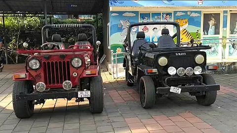 ഓണാഘോഷത്തിനായി 'മോഡിഫൈഡ്' ജീപ്പുകൾ; വാഹനങ്ങൾ പിടിച്ചെടുത്ത് ഒറ്റപ്പാലം പൊലീസ്