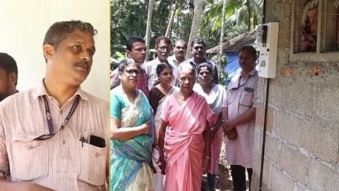 കെഎസ്ഇബിയുടെ ഓണസമ്മാനം; ജാനുവിൻ്റെ ഒറ്റമുറി വീട്ടില് വൈദ്യുതിയെത്തി