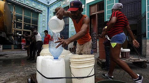 ക്യൂബയില് കടുത്ത ജലക്ഷാമം; വെള്ളമില്ലാതെ വലയുന്നത് 6 ലക്ഷത്തിലധികം പേർ