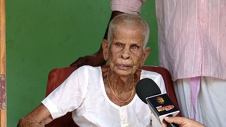 ഓർമ്മകൾക്ക് നിറം മങ്ങിയില്ല; 105 ഓണക്കാലങ്ങൾ പിന്നിട്ട് ഒറ്റപ്പാലം മനിശ്ശേരിയിലെ നാണിമുത്തശ്ശി