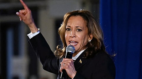 "ട്രംപ് സുരക്ഷിതനെന്ന് അറിഞ്ഞതിൽ സന്തോഷം"; ഫ്ലോറിഡയിലെ വെടിവെപ്പിൽ പ്രതികരിച്ച് കമല ഹാരിസ്