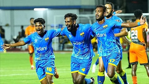 സൂപ്പർ ലീഗ് കേരള: തൃശൂർ മാജിക്കിനെ തകർത്ത് ആദ്യ ജയം സ്വന്തമാക്കി തിരുവനന്തപുരം കൊമ്പൻസ്