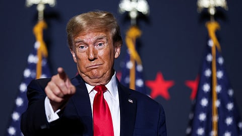 "അക്രമി ഡെമോക്രാറ്റുകളെ പോലെ പ്രകോപനപരമായി സംസാരിക്കുന്നു"; രാഷ്ട്രീയ എതിരാളികളെ കടന്നാക്രമിച്ച് ട്രംപ്