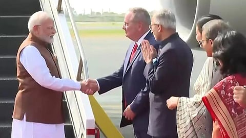 ക്വാഡ് ഉച്ചകോടിയിൽ പങ്കെടുക്കാൻ മോദി യുഎസിലെത്തി; ജോ ബൈഡനും മറ്റ് നേതാക്കളുമായി ചർച്ച നടക്കും