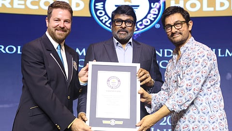 ഇന്ത്യന് സിനിമയിലെ മോസ്റ്റ് പ്രൊളിഫിക് ഫിലിം സ്റ്റാര് ; ചിരഞ്ജീവിക്ക് ഗിന്നസ് വേള്ഡ് റെക്കോര്ഡ്