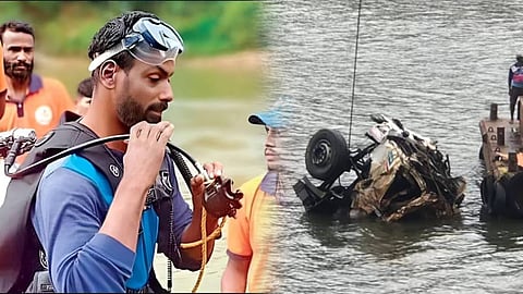 റഡാർ പോലും പരാജയപ്പെട്ടിടത്ത് വിജയത്തിലേക്ക് അടുപ്പിച്ച നിശ്ചയദാർഢ്യം: ഷിരൂർ ദൗത്യത്തിലെ ഒരേയൊരു 'ഈശ്വർ മാൽപ്പെ'