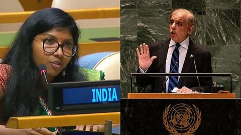 "പ്രധാനമന്ത്രിയുടെ പ്രസംഗം പരിഹാസ്യം"; യുഎൻ ജനറൽ അസംബ്ലിയിൽ പാകിസ്താന് ശക്തമായ മറുപടി നൽകി ഇന്ത്യ