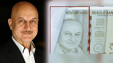 500ൻ്റെ വ്യാജ നോട്ടിൽ ഗാന്ധിജിക്ക് പകരം അനുപം ഖേർ! ഗുജറാത്തിൽ വ്യാജനോട്ടുകൾ പിടികൂടി