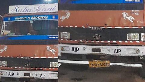 എറണാകുളത്ത് ദേശീയപാതയില് രണ്ട് ദിവസമായി നിര്ത്തിയിട്ട ലോറിക്കുള്ളില് മൃതദേഹം; ഡ്രൈവറെന്ന് സംശയം