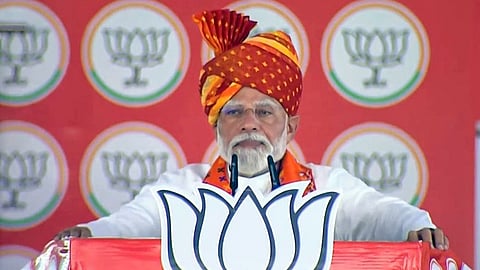 കോണ്ഗ്രസ് രാഷ്ട്രീയം തെറ്റായ വാഗ്ദാനങ്ങളിൽ മാത്രം ഒതുങ്ങുന്നവ; ഹരിയാന തെരഞ്ഞെടുപ്പ് റാലിക്കിടെ നരേന്ദ്ര മോദി