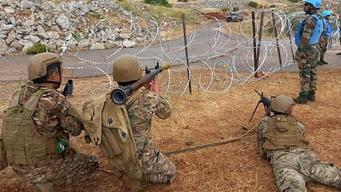 തിരിച്ചടിച്ച് ലബനൻ; ഇസ്രയേലിന് നേരെ വെടിയുതിർത്തതായി ലബനൻ സൈന്യം