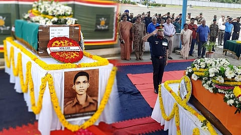 56 വര്ഷങ്ങൾക്ക് ശേഷം ജന്മനാട്ടിലേക്ക്; മലയാളി സൈനികന് തോമസ് ചെറിയാന്റെ സംസ്കാരം ഇന്ന്