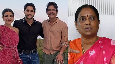 അങ്ങനെ വിടാന് ഉദ്ദേശിച്ചിട്ടില്ല; മന്ത്രി കൊണ്ട സുരേഖയ്ക്കെതിരെ 100 കോടി രൂപയുടെ മാനനഷ്ടക്കേസ് നല്കുമെന്ന് നാഗാര്ജുന