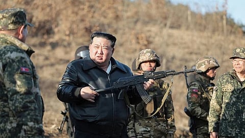 "ആണവായുധം പ്രയോഗിക്കും"; ദക്ഷിണ കൊറിയയ്ക്ക് മുന്നറിയിപ്പുമായി കിം ജോങ് ഉൻ