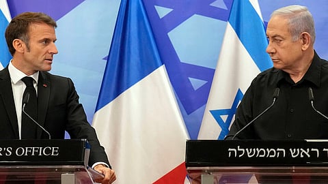 "ലജ്ജാകരം"; ഇസ്രയേലിലേക്കുള്ള ആയുധ കയറ്റുമതി നിർത്തലാക്കി ഫ്രാന്സ്, വിമർശിച്ച് നെതന്യാഹു