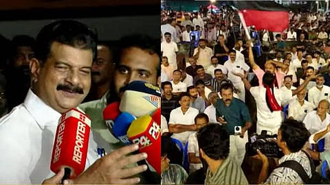 യോഗത്തിനെത്തുന്നവരെ പൊലീസ് തടയുന്നു; 'അപ്പുറം പാക്കലാം', തമിഴ് പേശി പി.വി അന്വര്