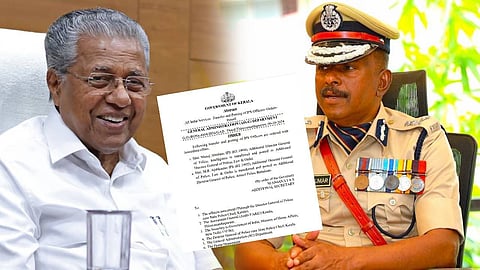 അജിത് കുമാറിന്റെ സ്ഥാനമാറ്റം എന്തിന് ? കാരണം വ്യക്തമാക്കാതെ സര്ക്കാര് ഉത്തരവ്