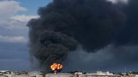 ആക്രമണം ശക്തമാക്കി ഹിസ്ബുള്ള; ഇസ്രയേല് തുറമുഖ നഗരമായ ഹൈഫയിൽ റോക്കറ്റാക്രമണം; അഞ്ച് പേർക്ക് പരുക്ക്