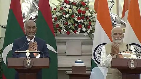 "മാലിദ്വീപ് ഇന്ത്യയുടെ ഏറ്റവും അടുത്ത സുഹൃത്ത്"; 3000 കോടി രൂപയുടെ കറൻസി വിനിമയ കരാറിൽ ഒപ്പ് വെച്ച് പ്രധാനമന്ത്രി മോദി