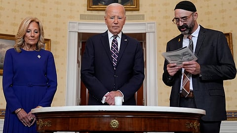 "ഹോളോകോസ്റ്റിന് ശേഷം ജൂതസമൂഹം കണ്ട ഏറ്റവും ഭീകരമായ ദിനം"; ഹമാസ് ആക്രമണത്തിൻ്റെ വാർഷികം അനുസ്മരിച്ച് ജോ ബൈഡൻ