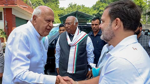 ഒമറിന്റെ കൈപിടിച്ച് രാഹുല്, കനലായി തരിഗാമി; ജമ്മു കശ്മീരില് ജയിച്ച് 'ഇന്ത്യ'