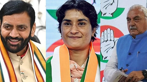 ഹരിയാനയിൽ അങ്കം മുറുകുന്നു; തെരഞ്ഞെടുപ്പ് കളത്തിലിറങ്ങിയ പ്രമുഖ നേതാക്കൾ