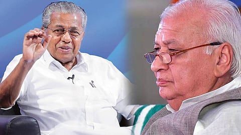 മുഖ്യമന്ത്രി എന്തോ ഒളിക്കുന്നു, വിശദീകരണം തേടിയത് രാഷ്ട്രപതിയെ അറിയിക്കാനെന്ന് ഗവര്ണര്; മറുപടിയുമായി മുഖ്യമന്ത്രി