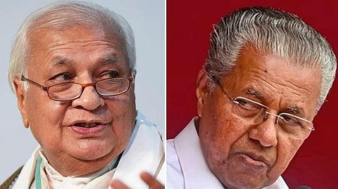 മലപ്പുറം പരാമർശത്തിൽ ചീഫ് സെക്രട്ടറിയും ഡിജിപിയും നേരിട്ടെത്തി വിശദീകരിച്ചില്ല;
പ്രതിഷേധിച്ച് ഗവർണർ, നിലപാടിലുറച്ച് സർക്കാർ