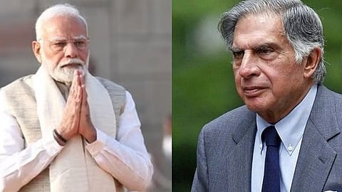 'രത്തൻ ടാറ്റ ദീർഘവീക്ഷണവും,
അനുകമ്പയുമുള്ള വ്യക്തി'; അതീവ ദുഃഖിതനെന്ന് പ്രധാനമന്ത്രി