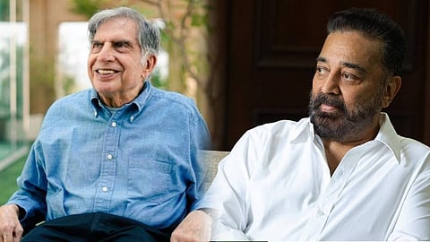 'എന്റെ ഹീറോ, ജീവിതത്തിലുടനീളം അനുകരിക്കാന് ശ്രമിച്ചയാള്'; രത്തന് ടാറ്റയെ അനുസ്മരിച്ച് കമല്ഹാസന്