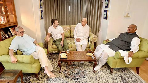 ജമ്മു കശ്മീരില് അംഗബലം കൂട്ടി നാഷണല് കോണ്ഫറന്സ്; പിന്തുണ അറിയിച്ച് നാല് സ്വതന്ത്ര എംഎല്എമാർ