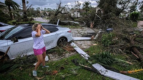 നാശം വിതച്ച് മിൽട്ടൺ; ഫ്ലോറിഡ നഗരം ഇരുട്ടിൽ; മരണം 12 ആയി