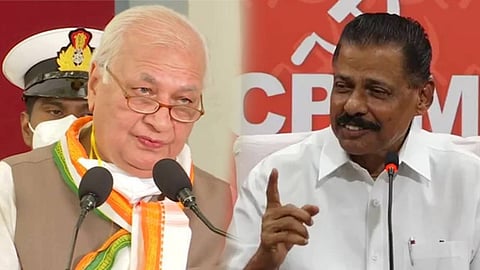 'ചീഫ് സെക്രട്ടറിയെയും ഡിജിപിയെയും കയറ്റാതിരിക്കാന് രാജ്ഭവനെന്താ അമ്പലമാണോ? ഭയപ്പെടുത്തലൊന്നും ഇങ്ങോട്ട് വേണ്ട'